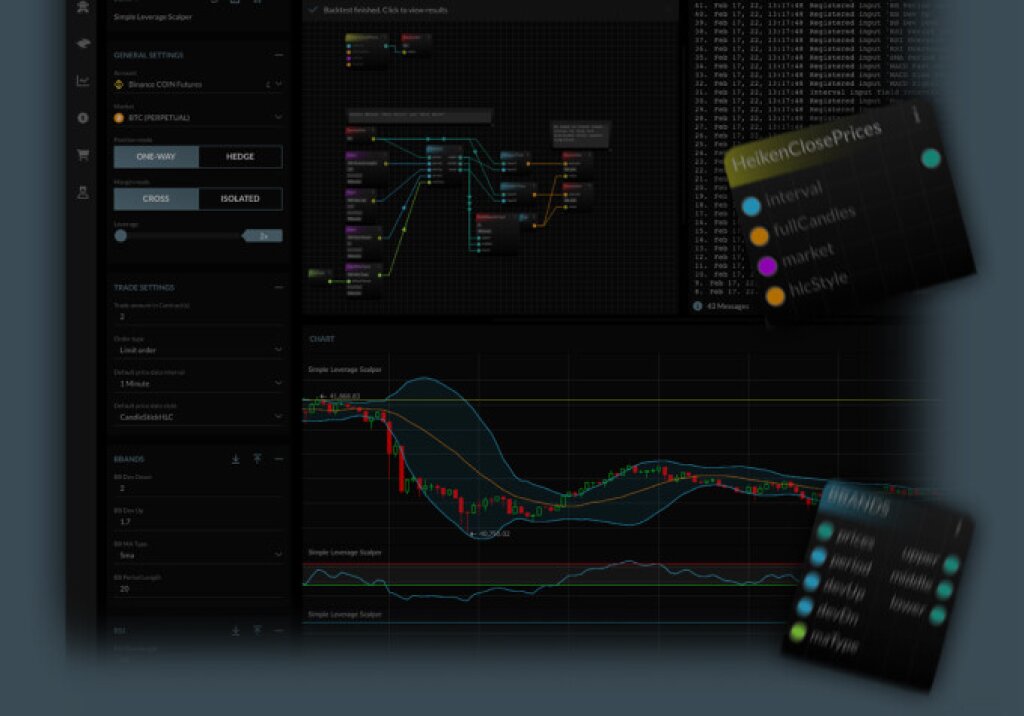 Haasonline dashboard screenshots.